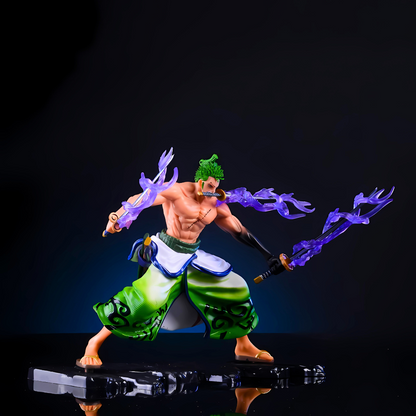 One Piece Anime Figure Three-Sword Legacy Zoro 20cm (8") PVC Statue