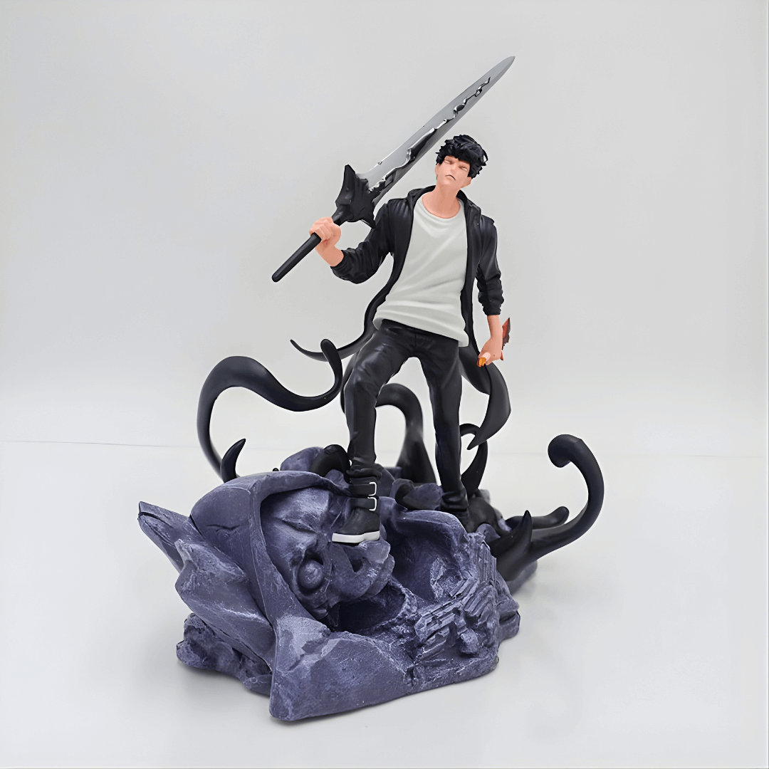 Solo Leveling Anime Figure Steelbound Hero Sung Jin-Woo 20cm (8") PVC Statue