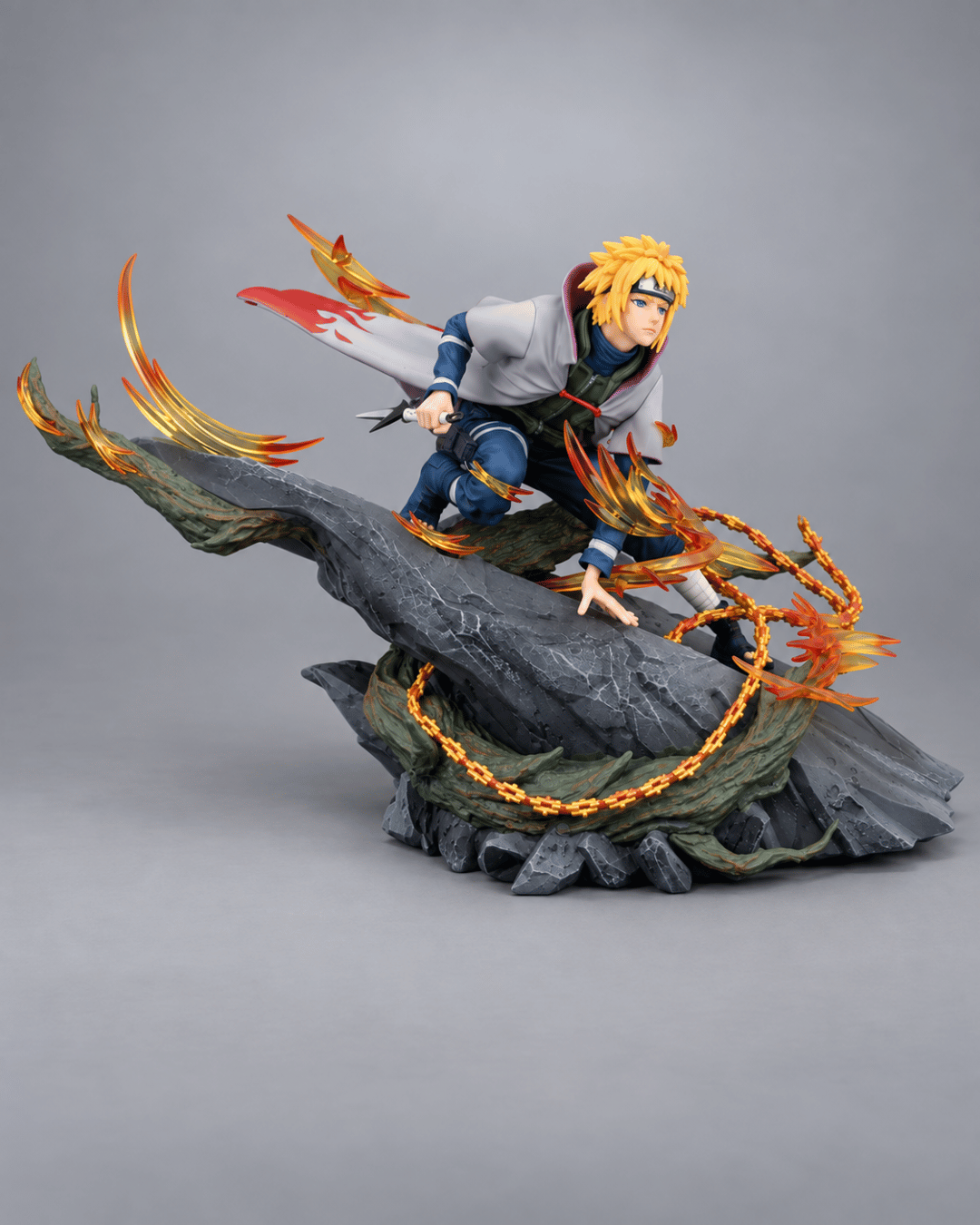Naruto Anime FIgure Yellow Flash Ascendant 24cm (9.4") Collector Statue