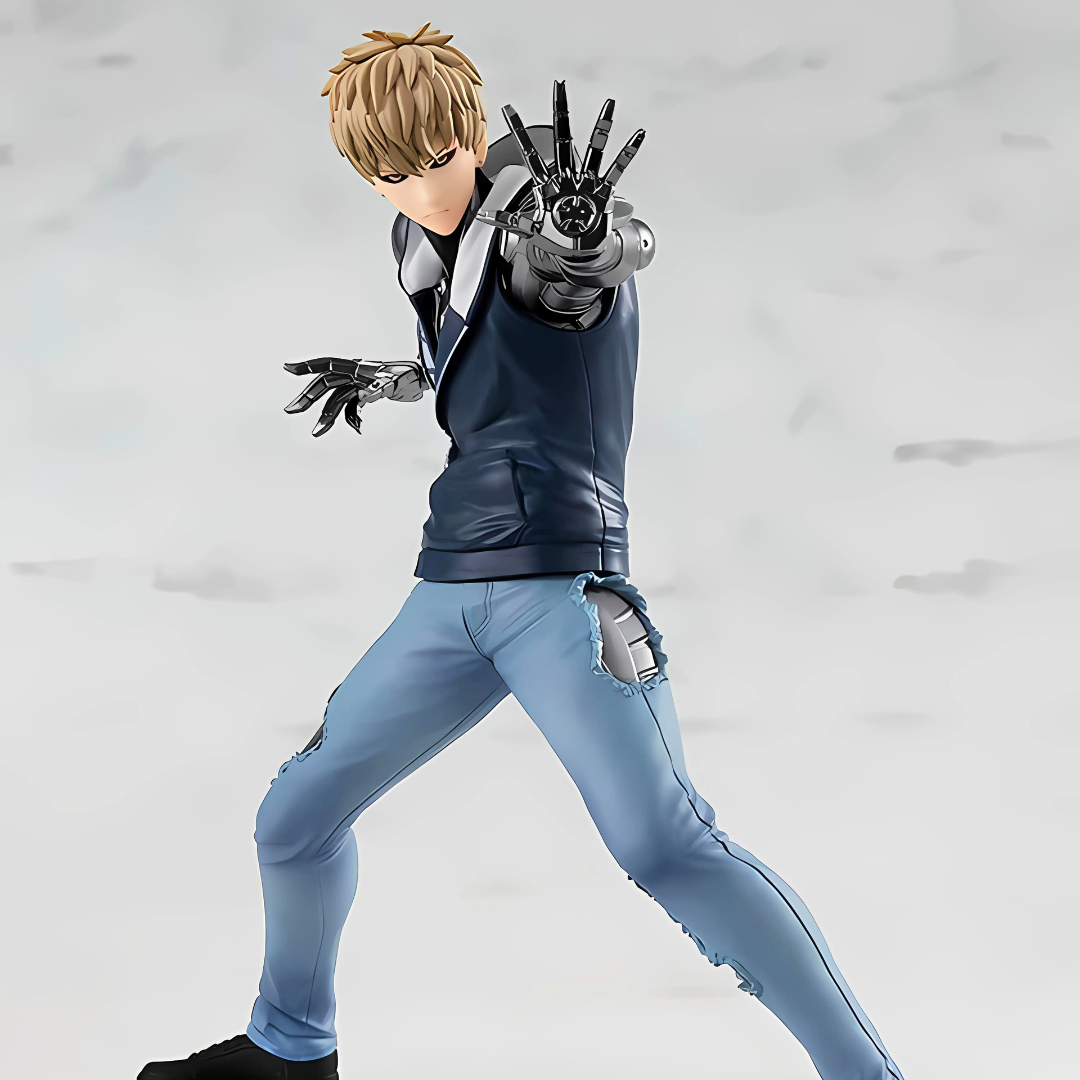 One Punch Man Anime Figure The Demon Cyborg Genos 17cm (7") PVC Statue