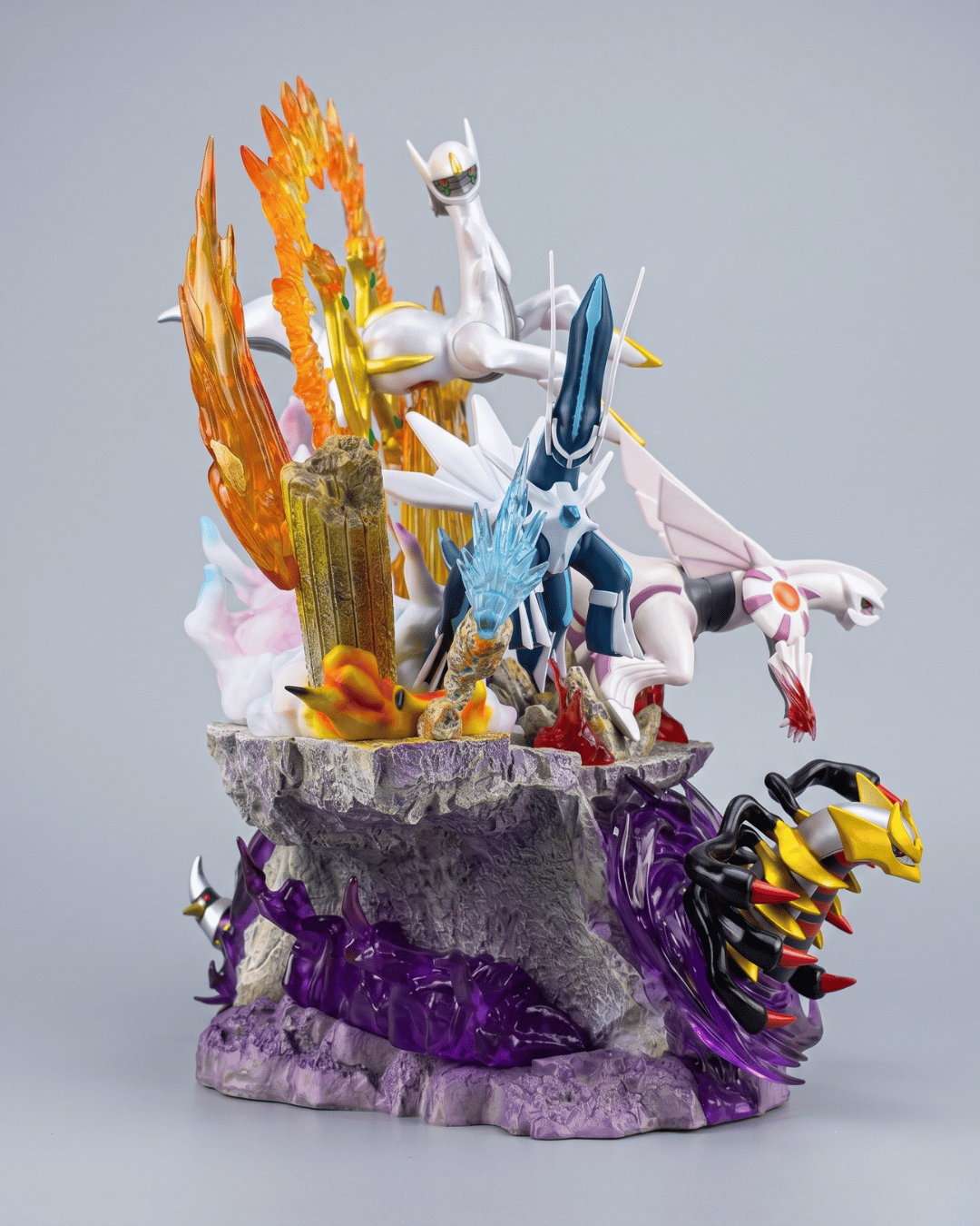 Pokémon Anime Figure Arceus, Dialga, Palkia and Giratina: Creation Legends 37cm (14.57") Collector Statue
