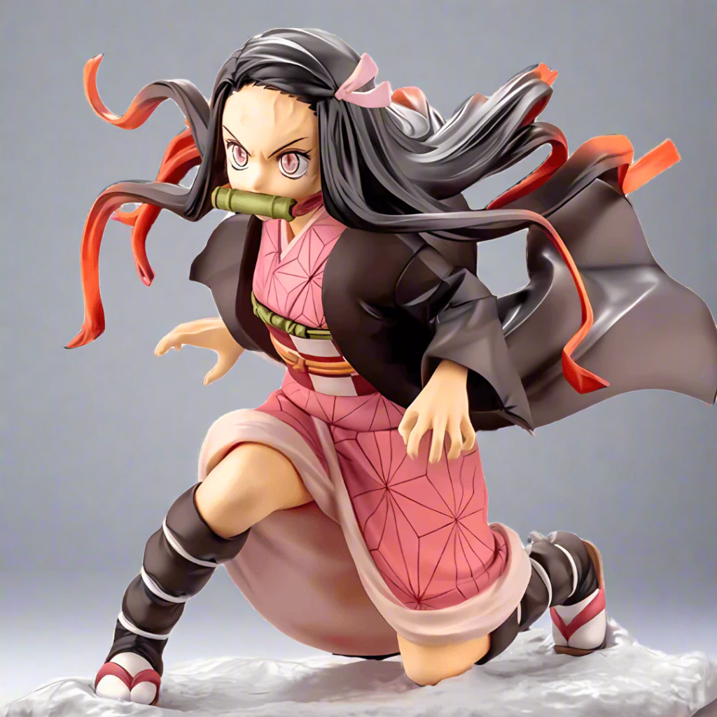 Demon Slayer Anime Figure Flame of Redemption Nezuko 16cm (6") PVC Statue