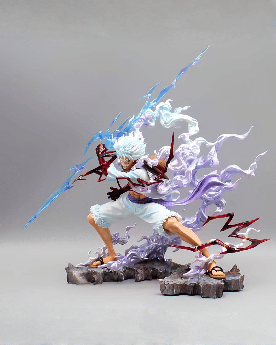 Figurine d'anime One Piece Celestial Battle Gear 5 Luffy 18 cm (7") Statue en PVC (1)