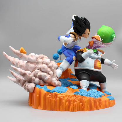 Dragon Ball Anime Figure Galactic Clash Vegeta Vs. Guldo 20cm (7") PVC Statue