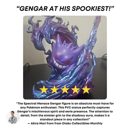 Pokemon Anime Figure Spectral Menace Gengar 15cm (6") PVC Statue