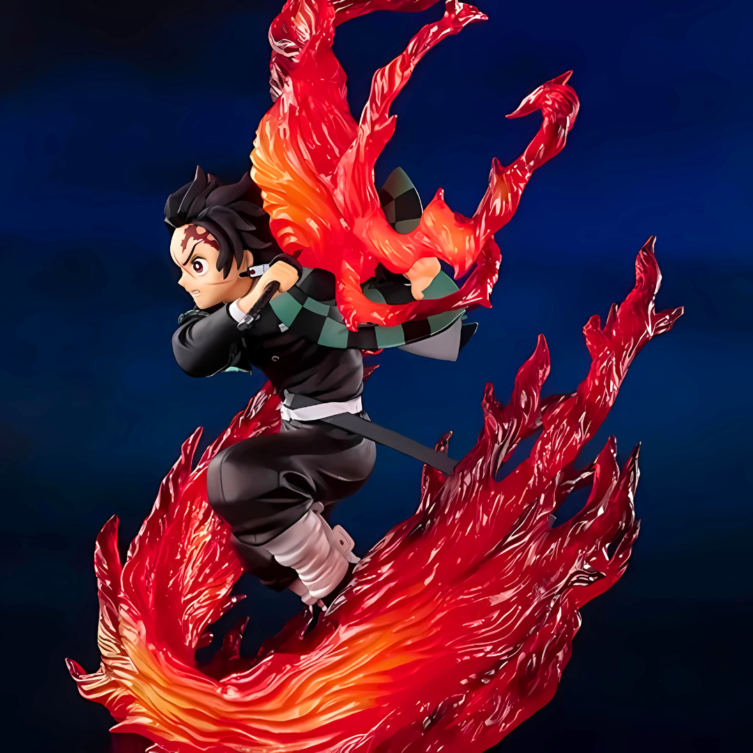 Demon Slayer Anime Figure Demon Hunter Tanjiro 25cm (10") PVC Statue