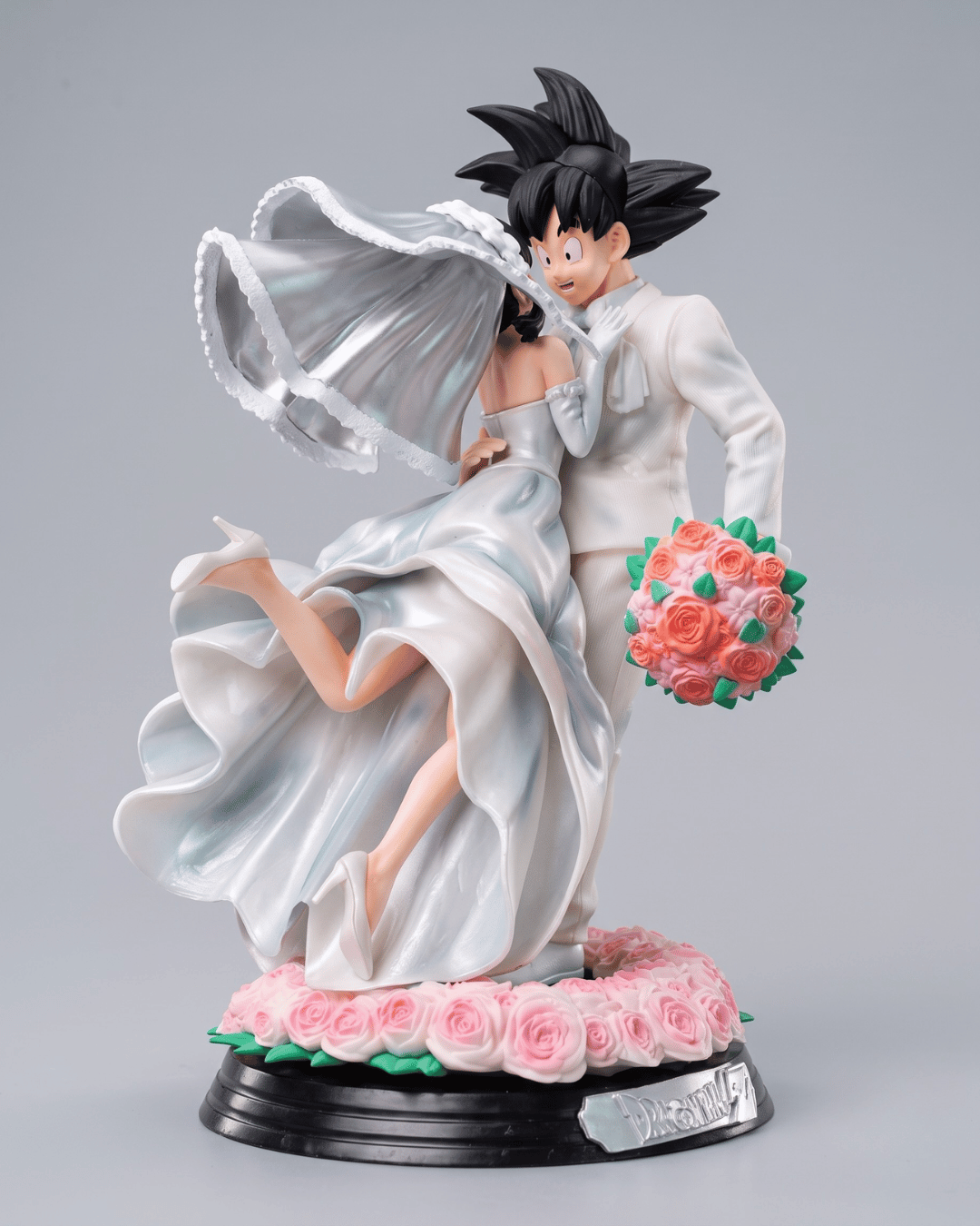 Dragon Ball Anime Figure Saiyan Love Story Goku & Chi-Chi 31cm (12.2") Collector Statie