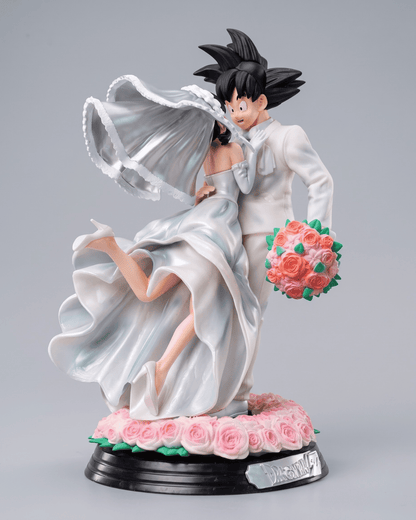Dragon Ball Anime Figure Saiyan Love Story Goku & Chi-Chi 31cm (12.2") Collector Statie