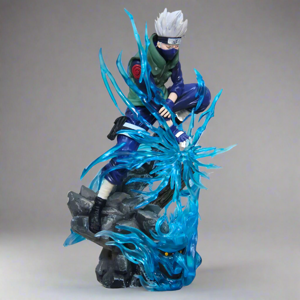 Naruto Anime Figure Silent Strike Hatake Kakashi (9") PVC Statue