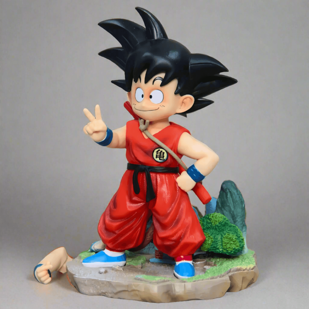 Figura de anime Dragon Ball Rising to Greatness Goku Estatua de PVC de 23 cm (9 ")