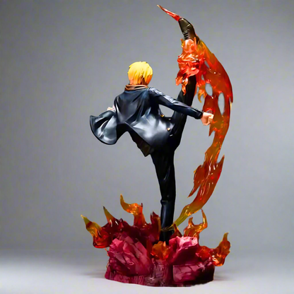 One Piece Figure – Black Leg Fury Sanji 30cm (12”) PVC One Piece Figure – Black Leg Fury Sanji 30cm (12”) PVC