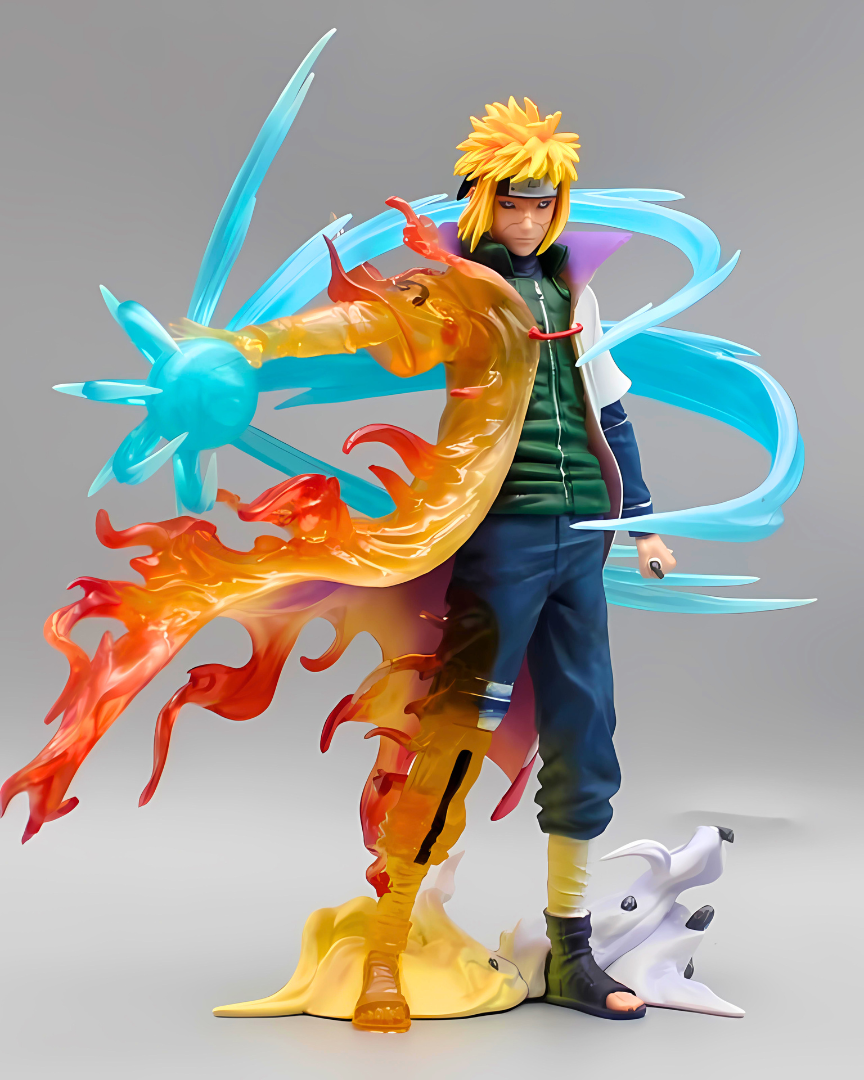 Naruto Anime Figure Lightning Step Namikaze Minato 26cm (10") PVC Statue