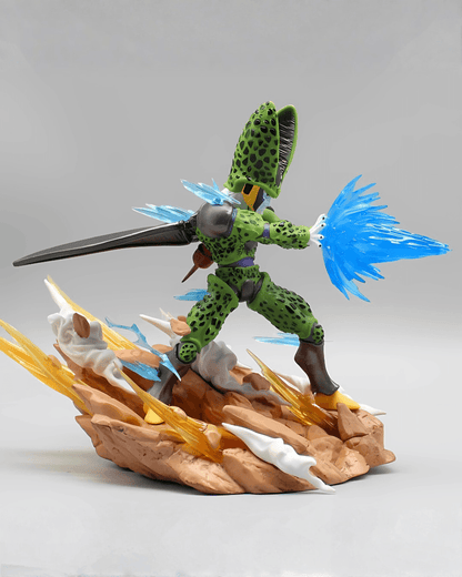 Dragon Ball Anime Figure Birth of a Warrior Gohan & Goku Vs. Cell Collector Statue