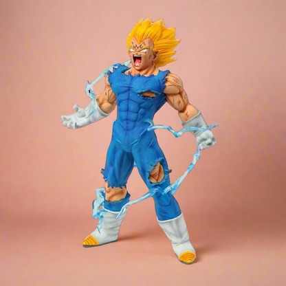Dragon Ball Anime Figura Majestic Majin Vegeta 25cm (10") Estatua de PVC