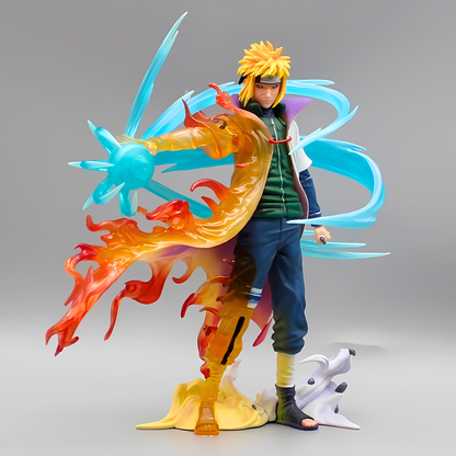 Naruto Anime Figure Lightning Step Namikaze Minato 26cm (10") PVC Statue