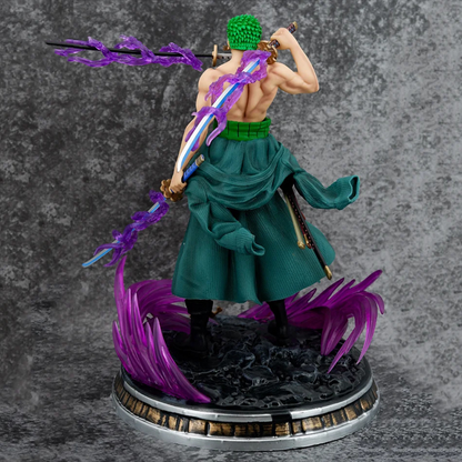 One Piece Anime Figure Sword Demo Roronoa Zoro 21cm (8") PVC Statue