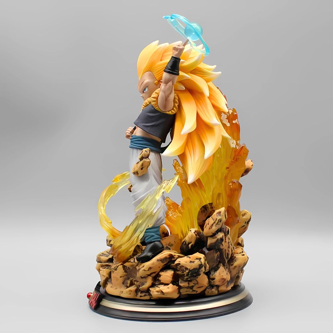 Dragon Ball Anime Figure Galactic Trouble SSJ3 Gotenks 22cm (9") PVC Statue