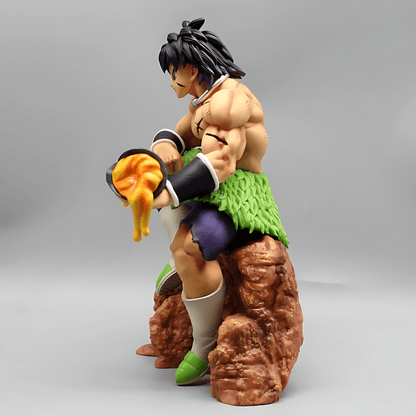 Figura de anime Dragon Ball Gift of Saiyan Might Broly Estatua de PVC de 23 cm (9 ")