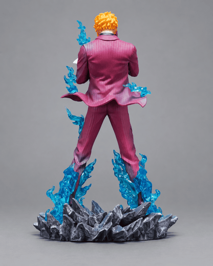 One Piece Anime Figure Burning Resolve Sanji 25cm (9.9") Collector Statue