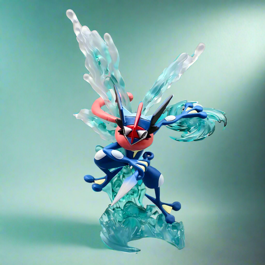 Figura de anime Pokémon Silent Surge Greninja, estatua de PVC de 16 cm (6")
