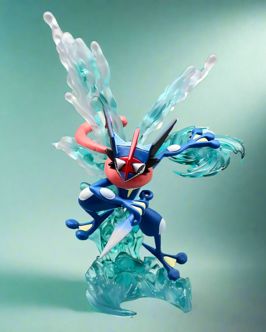 Figurine Pokémon Anime Silent Surge Greninja 16 cm (6") Statue en PVC