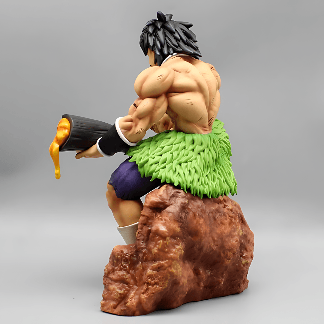 Figura de anime Dragon Ball Gift of Saiyan Might Broly Estatua de PVC de 23 cm (9 ")