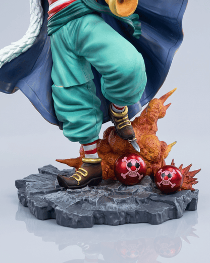 One Piece Anime Figure Emperor of Chaos Buggy the Clown 26cm (10.2") Collector Statue