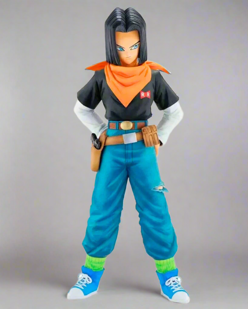 Dragon Ball Anime Figure Android 17 & 18 Twin Force 25cm (10") Collector Statue