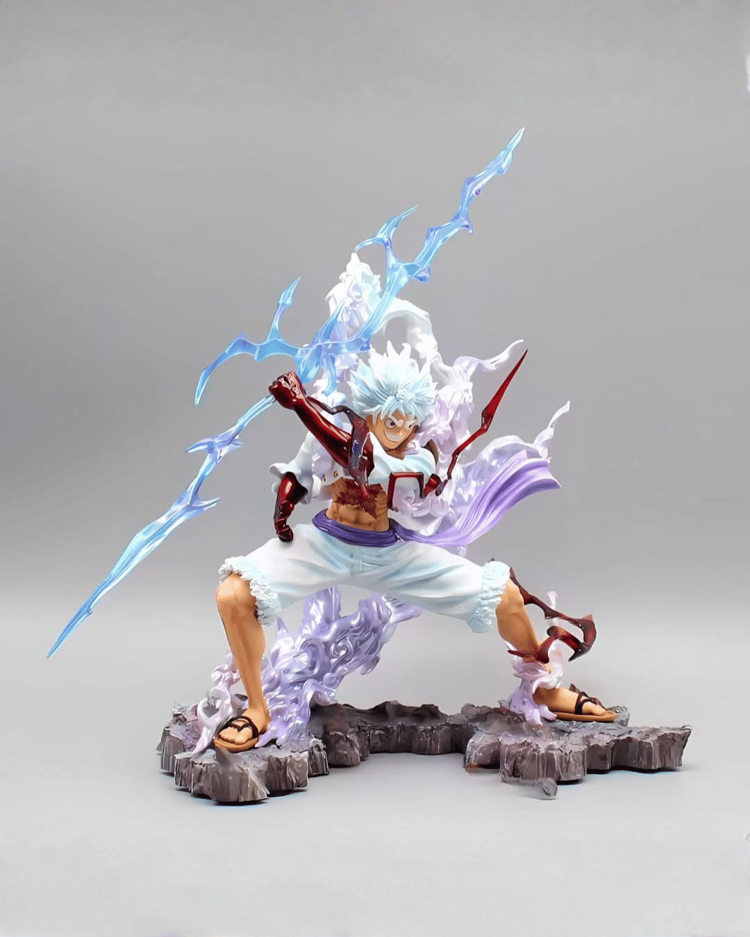 Figurine d'anime One Piece Celestial Battle Gear 5 Luffy 18 cm (7") Statue en PVC (1)