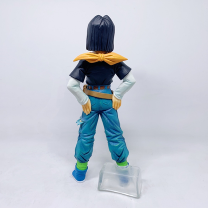 Dragon Ball Anime Figure Android 17 & 18 Twin Force 25cm (10") PVC Statue