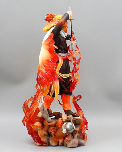 Demon Slayer Anime Figure Flame Hashira Rengoku 30cm (12") PVC Statue