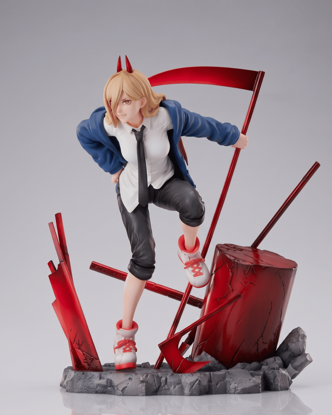 Chainsaw man Anime Figure Queen of Chaos Power 17cm (6.7") Collector Statue