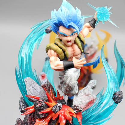 Dragon Ball Anime Figure Azure Strike Gogeta 19cm (7") PVC Statue