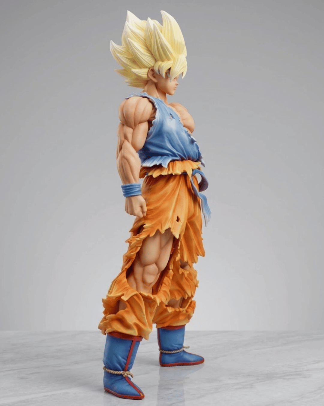 Dragon Ball Anime Figure Saiyan Glory Goku 28cm & 43cm (11" & 17") Collector Statue