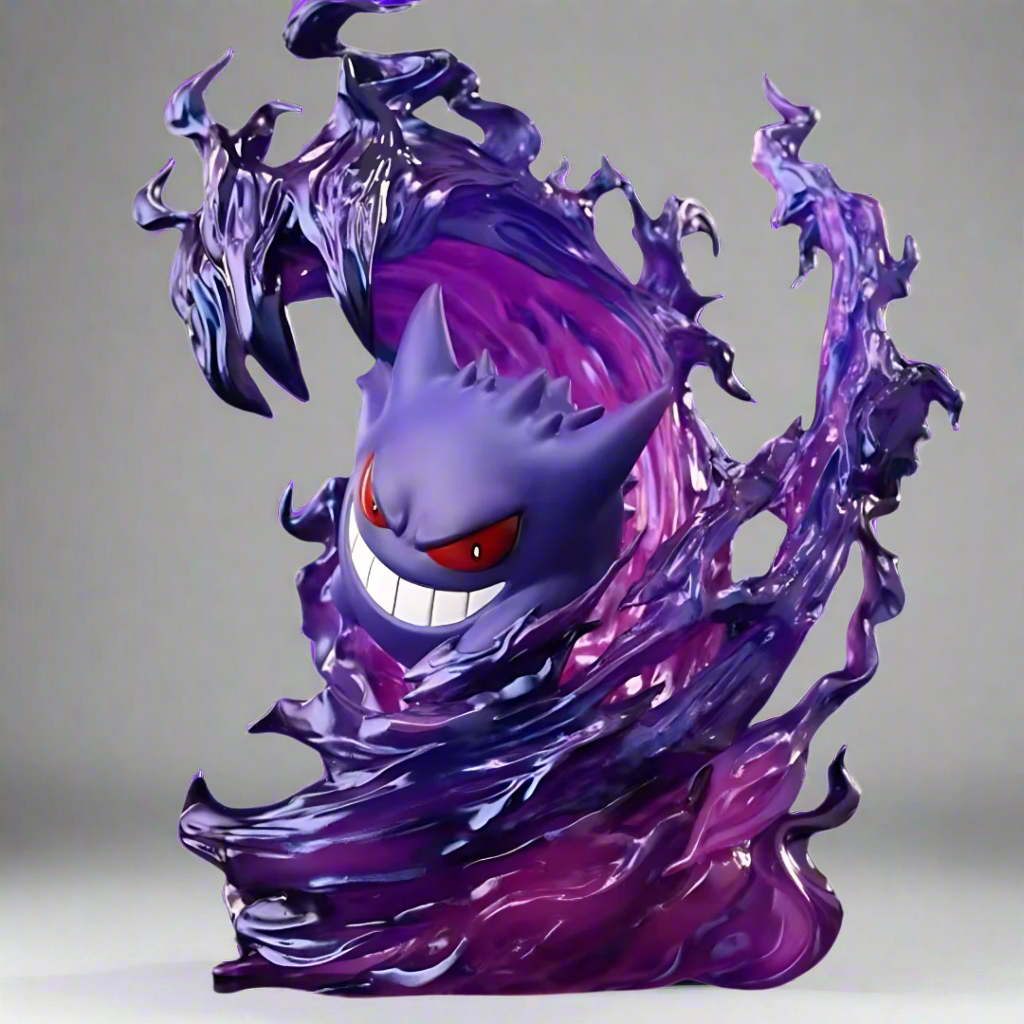 Pokemon Anime Figure Spectral Menace Gengar 15cm (6") PVC Statue