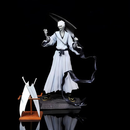 Figura de acción de 33 cm de Bleach, la Guerra de Sangre Milenaria de Kurosaki Ichigo Zangetsu, colección de juguetes, regalo de Navidad, sin caja