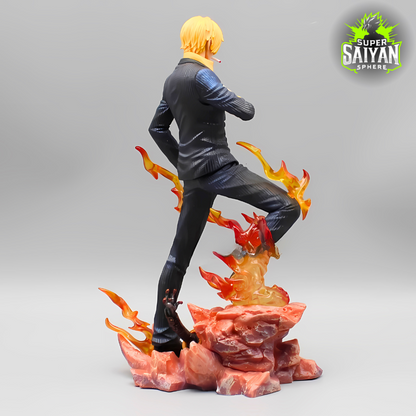 One Piece Anime Figure Blazing Elegance Sanji 27cm (11") PVC Statue