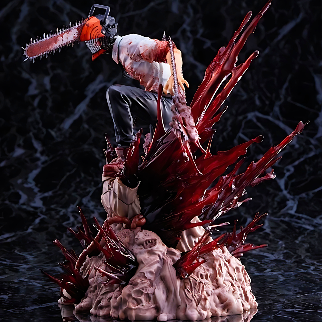 Chainsaw Man Anime Figure Chainsaw Fury Denji 18cm (7") PVC Statue