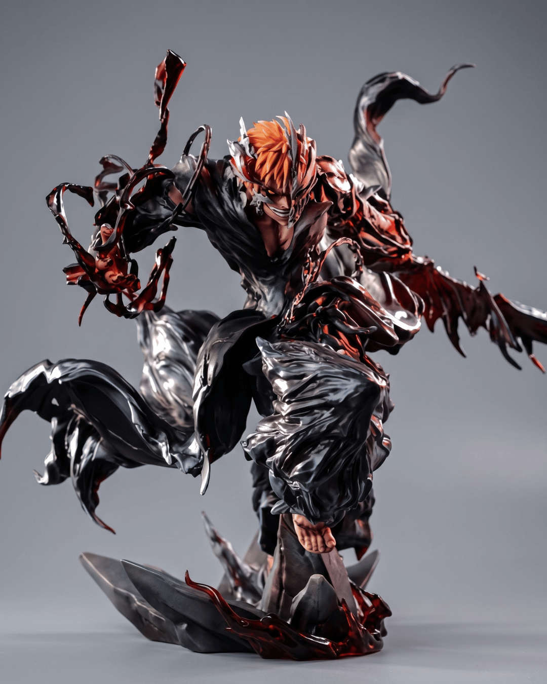 Bleach Anime Figure Ichigo Kurosaki: Vasto Lorde Fury 22cm (8.66") Collector Statue