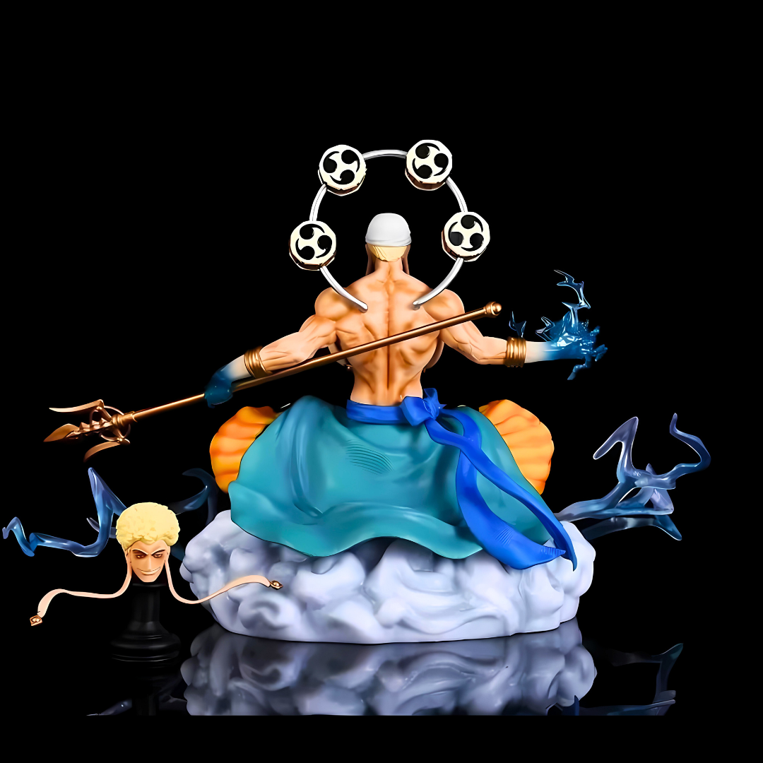 One Piece Anime Figure Thunderous Wrath Enel 22cm (9") PVC Statue