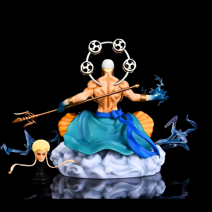 One Piece Anime Figure Thunderous Wrath Enel 22cm (9") PVC Statue