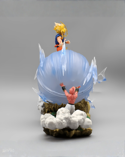 Dragon Ball Anime Figure Legendary Duel Goku vs. Buu 23cm (9") Collector Statue