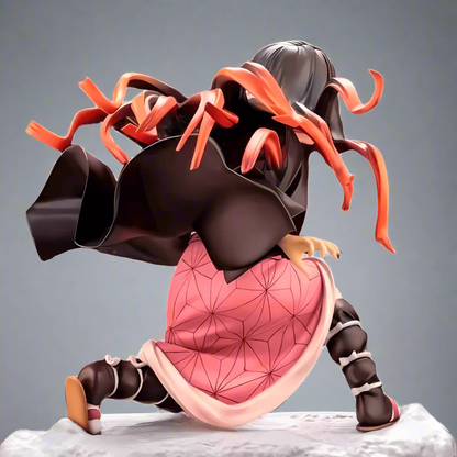 Demon Slayer Anime Figure Flame of Redemption Nezuko 16cm (6") PVC Statue