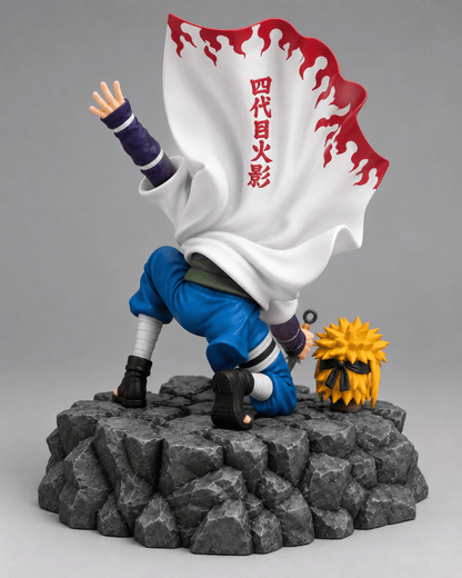 Naruto Anime Figure Yellow Flash Legacy Minato 22cm (8.7") Collector Statue