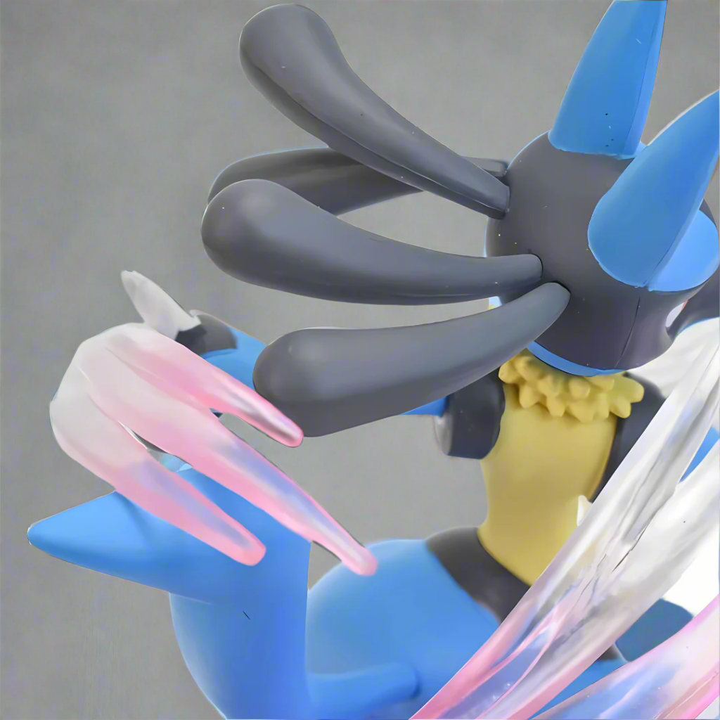 Pokémon Anime Figure Aura Warrior Lucario 13cm (5") PVC Statue