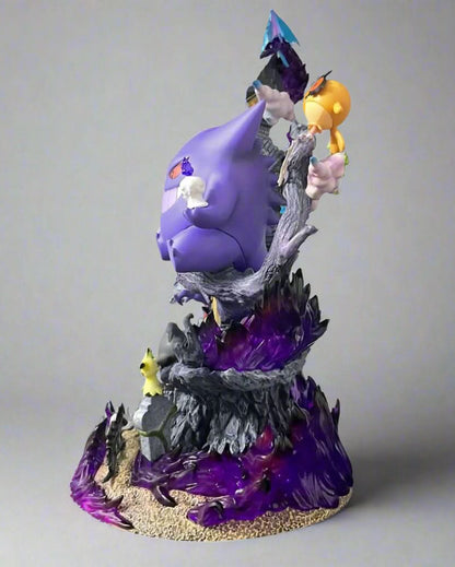 Pokémon Anime Figure Whisper in the Mist Gastly, Haunter & Gengar 31cm (12") Collector Statue