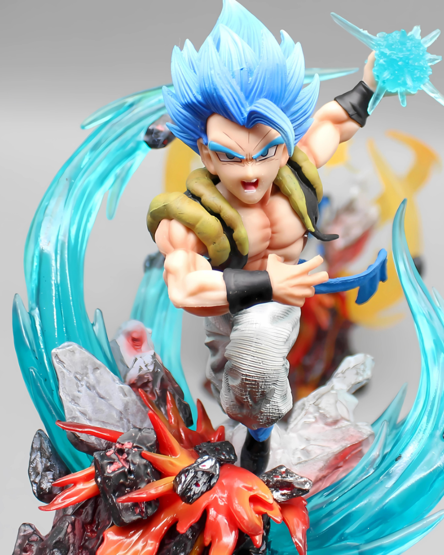Dragon Ball Anime Figure Azure Strike Gogeta 19cm (7") Collector Statue