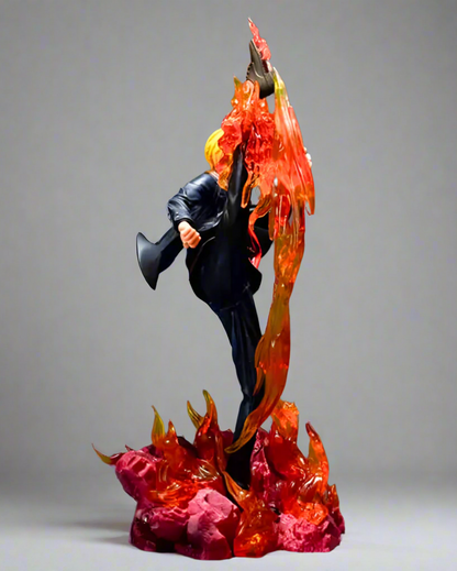 Figurine One Piece en PVC de 30 cm (12"), Fury Sanji à la jambe noire