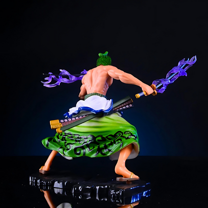 One Piece Anime Figure Three-Sword Legacy Zoro 20cm (8") PVC Statue