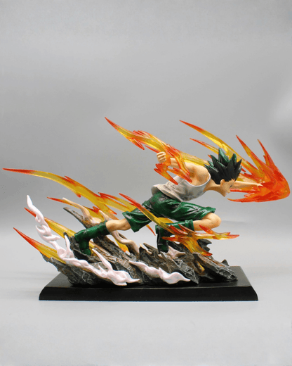 Figurine d'anime Hunter X Hunter Hunter's Heart Gon Freecss et Killua Zoldyck Statue en PVC de 16 cm (6")